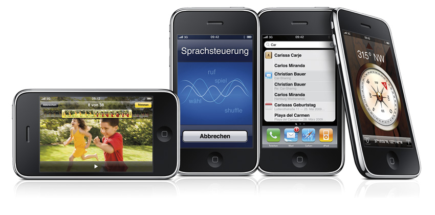 Abbildung der Vorversion iPhone3GS