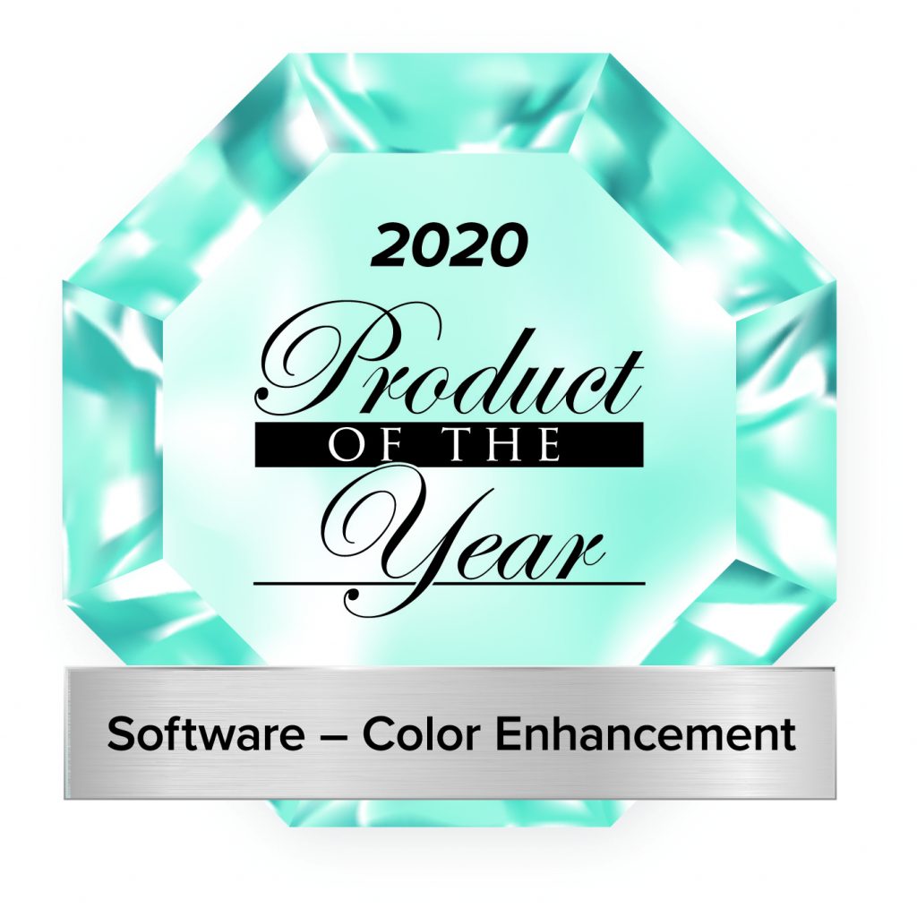 GMG ColorCard Product of the year 2020 Software Color Enhancement