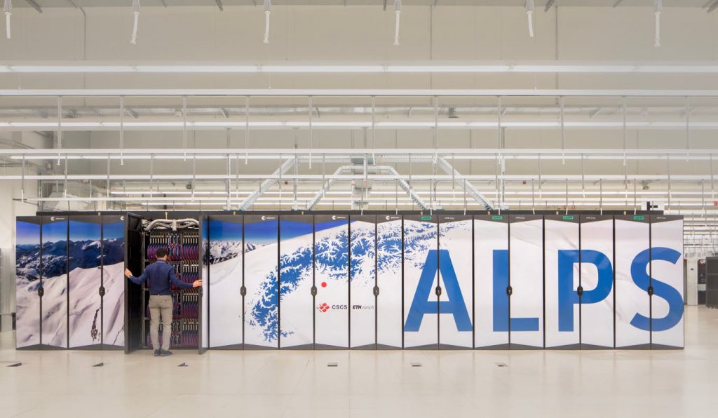 Der neue Supercomputer «Alps» wird nächstens den Betrieb aufnehmen: Swiss National Supercomputing Centre Lugano